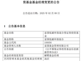 富国基金产品“亏”声一片，朱少醒难逃跌势，曹文俊“水逆”不断！